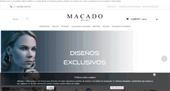 Desktop Screenshot of macado-milano.com